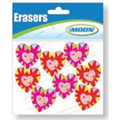 Heart of Hearts Topper Eraser Assortment